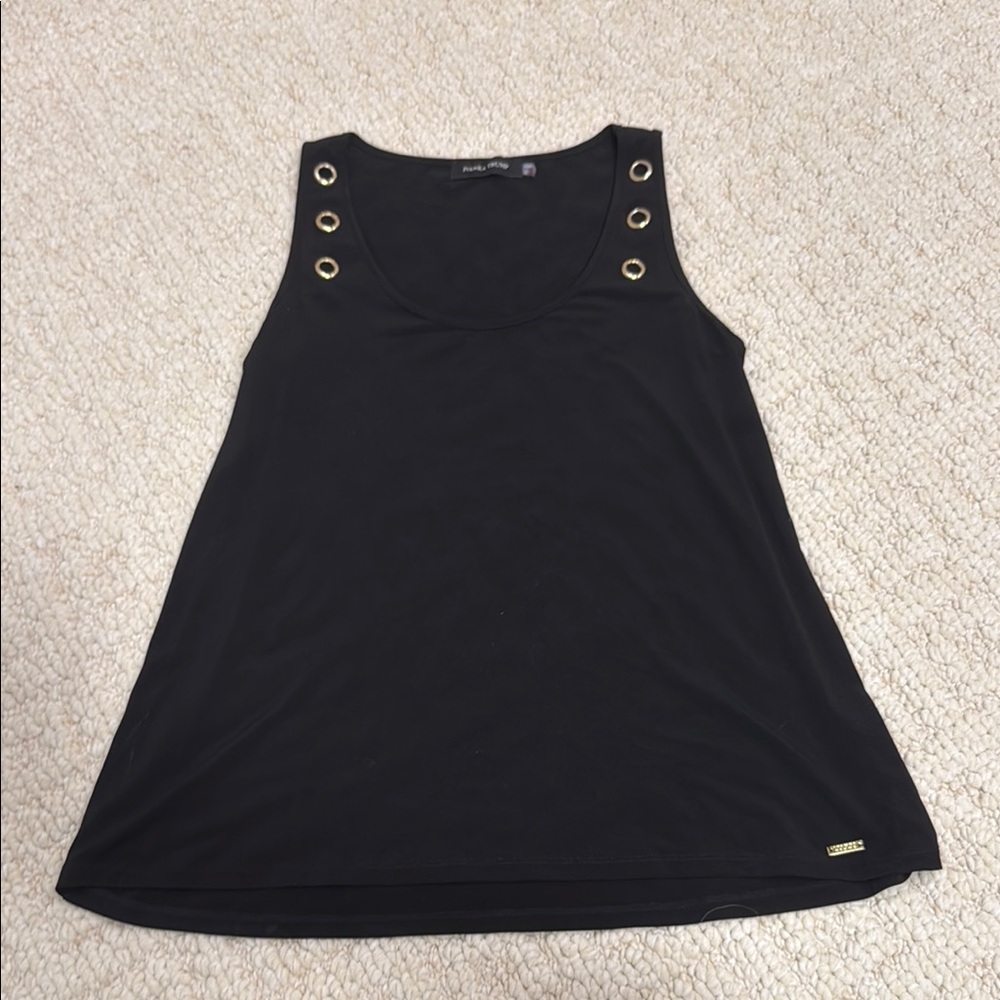 Ivanka Trump Black Sleeveless Tank Top